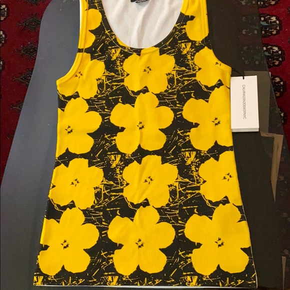 Calvin Klein X Andy Warhol Flower Tank Top - Picture 2 of 8